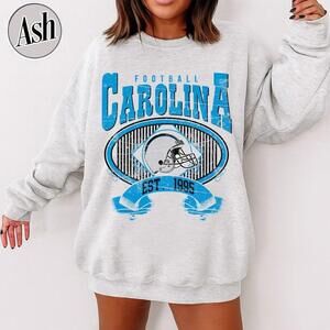 Carolina Football Style Crewneck Sweatshirt 17